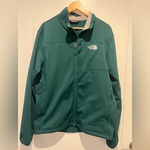 The North Face Men's Green Zip Up Jacket